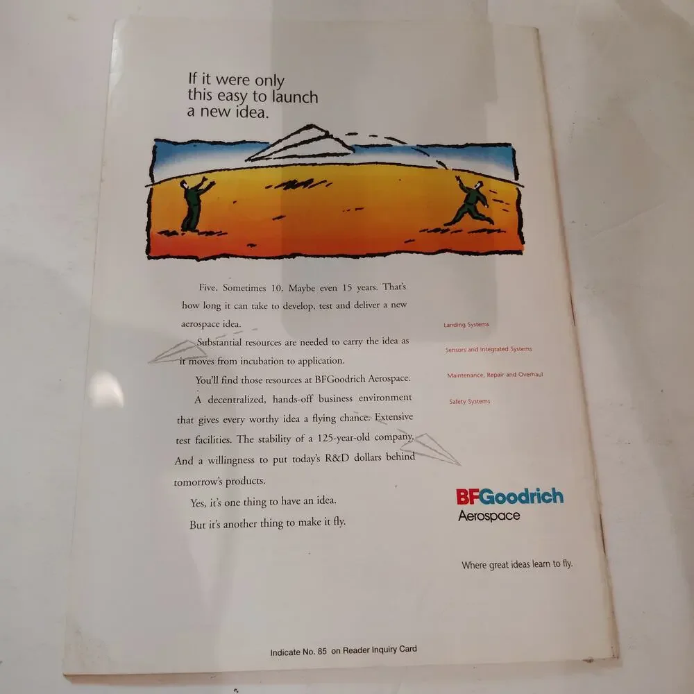 Air Transport World - January 1997 Aviation Magazine - Vintage, Multi-color